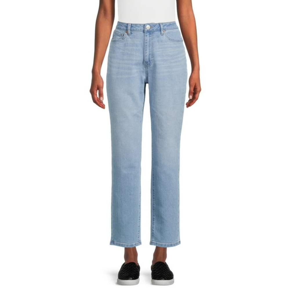 NWT No Boundaries Juniors' High Rise Mom Jeans